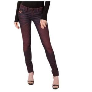 Diesel Grupee Super Slim Skinny Jeans Bronze 26x32